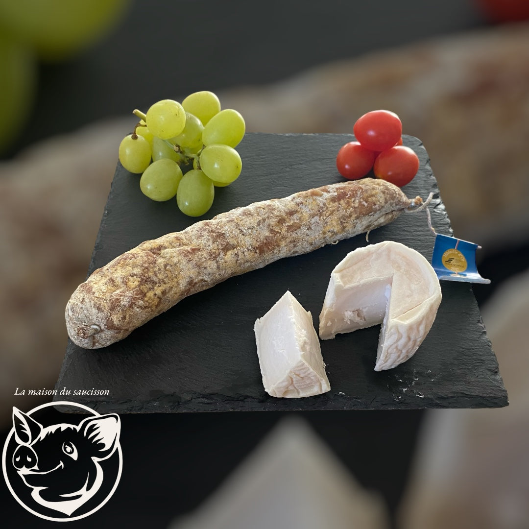 Saucisson au fromage de chèvre